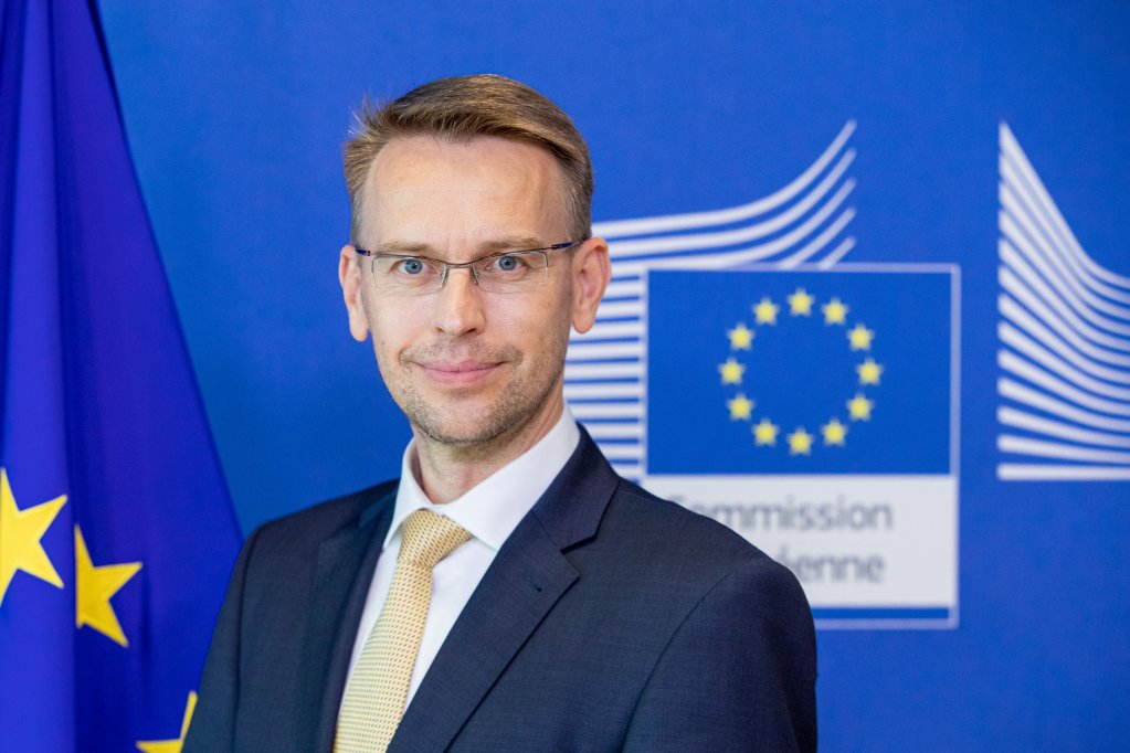 Peter Stano, Lead spokesperson for foreign affairs and security policy of the European Commission. Photo : European Union, 2020