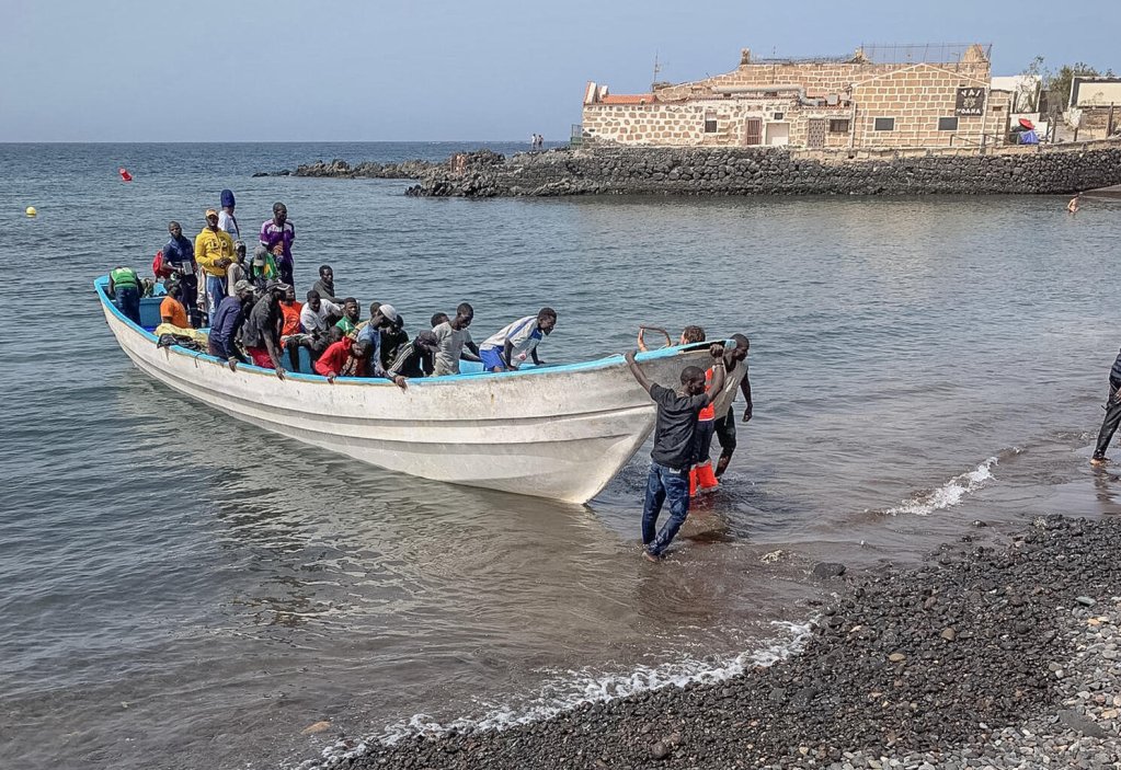 File photo: A boat arriving at Las Galletas beach in the municipality of Arona, on the Canary Island of Tenerife | Spanish Red Cross AFP