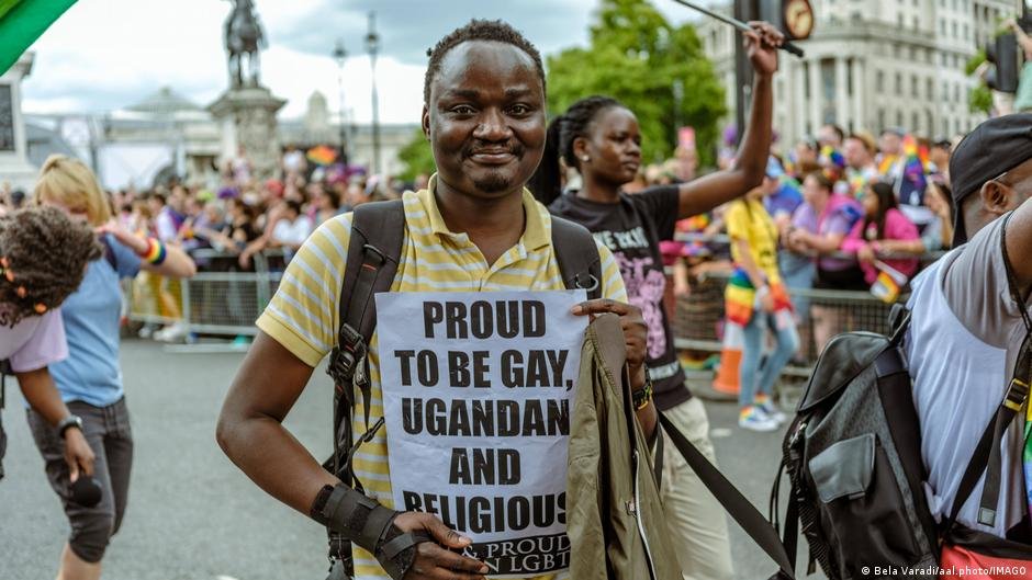 Protests have been held against Uganda's new anti-gay laws, like this one pictured in London | Photo: Imago / aal.photo / Bela Varadi