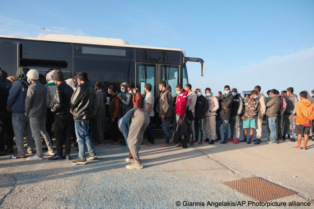 Most migrants arriving on the Greek island of Gavdos are taken directly to Crete, and then some are transporting onwards to the Greek mainland | Photo: Giannis Angelakis/AP Photo