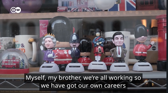 Many of the Afghan refugees had found jobs in London and created their own networks. Being asked to move has caused anxiety, they say | Photo: Screenshot DW report / DW / Kate Martyr