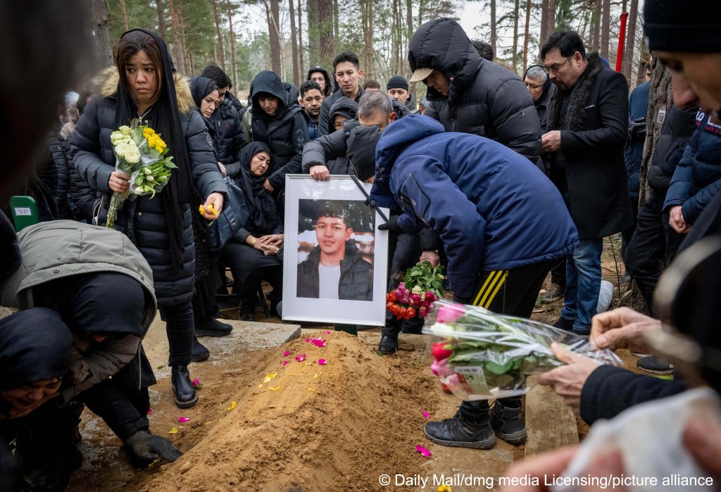 In February 2023, a 15-year-old Afghan Ali Shafaei was buried in Sweden after being shot dead, allegedly by a gang member of the same age. Critics of migration in Sweden point to what they believe is a link between rising migration and crime levels | Photo: Daily Mail/dmg media Licensing/picture alliance