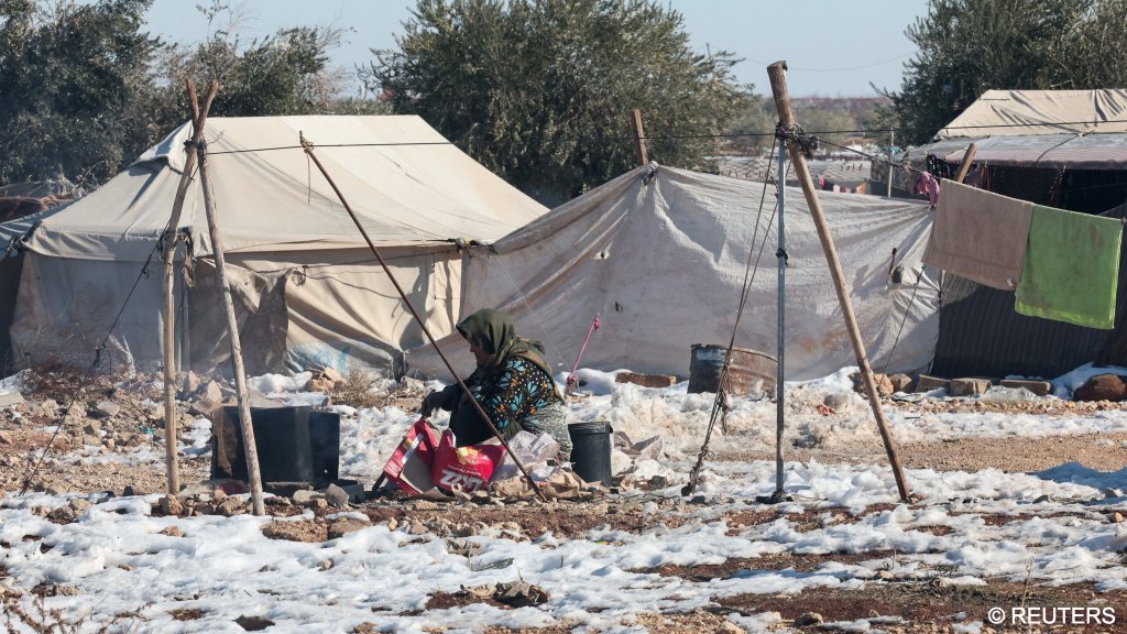 File photo: Syrian refugees camp in the Aleppo countryside | Photo: Reuters