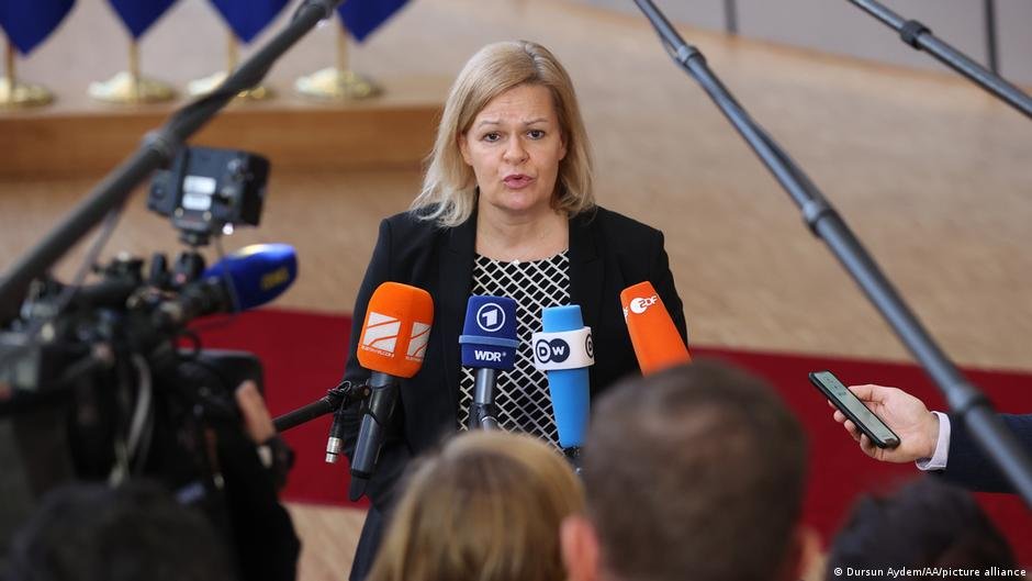German Interior Minister Nancy Faeser has announced several new migration policies recently but she is criticized by the opposition for not sending enough people back | Photo: Dursun Aydem/AA/picture-alliance