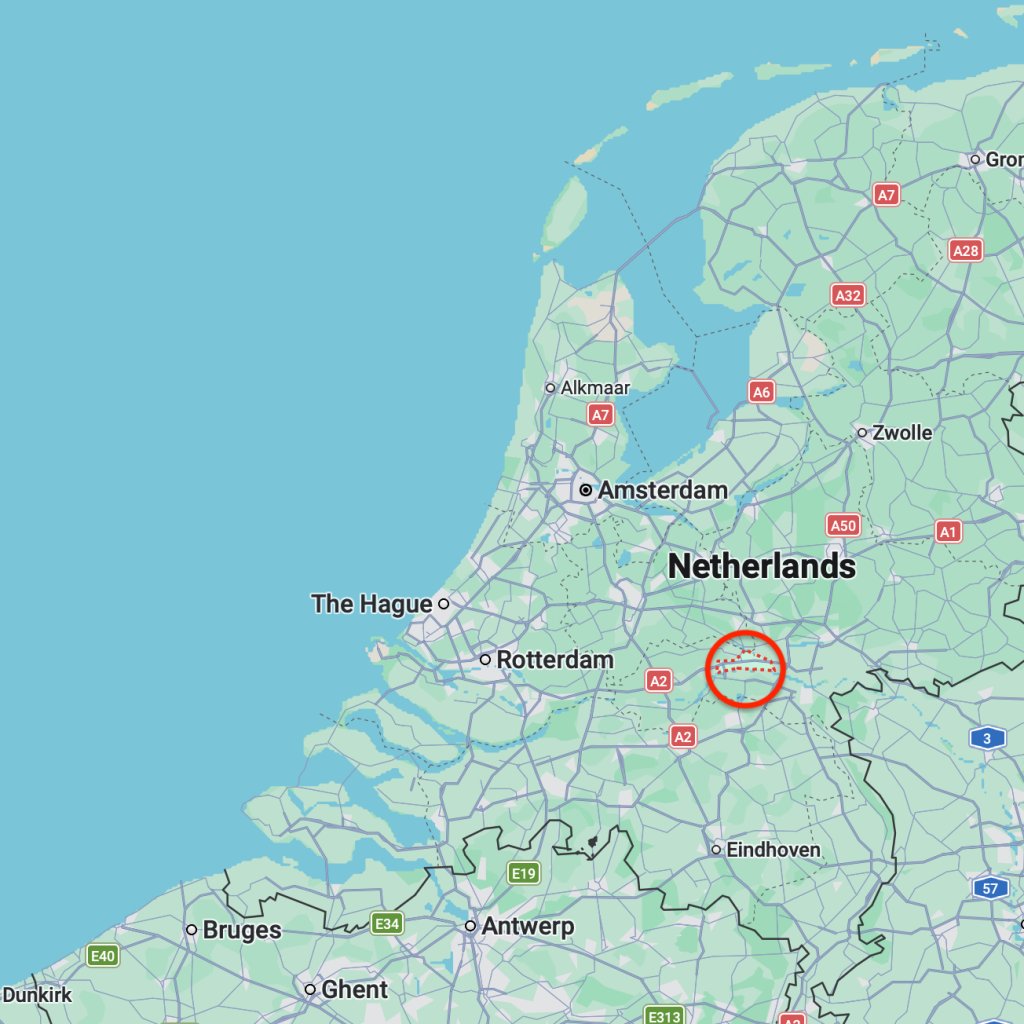 The municipality of Neder Betuwe is located in the central region of Gelderland in The Netherlands | Photo: Google Maps