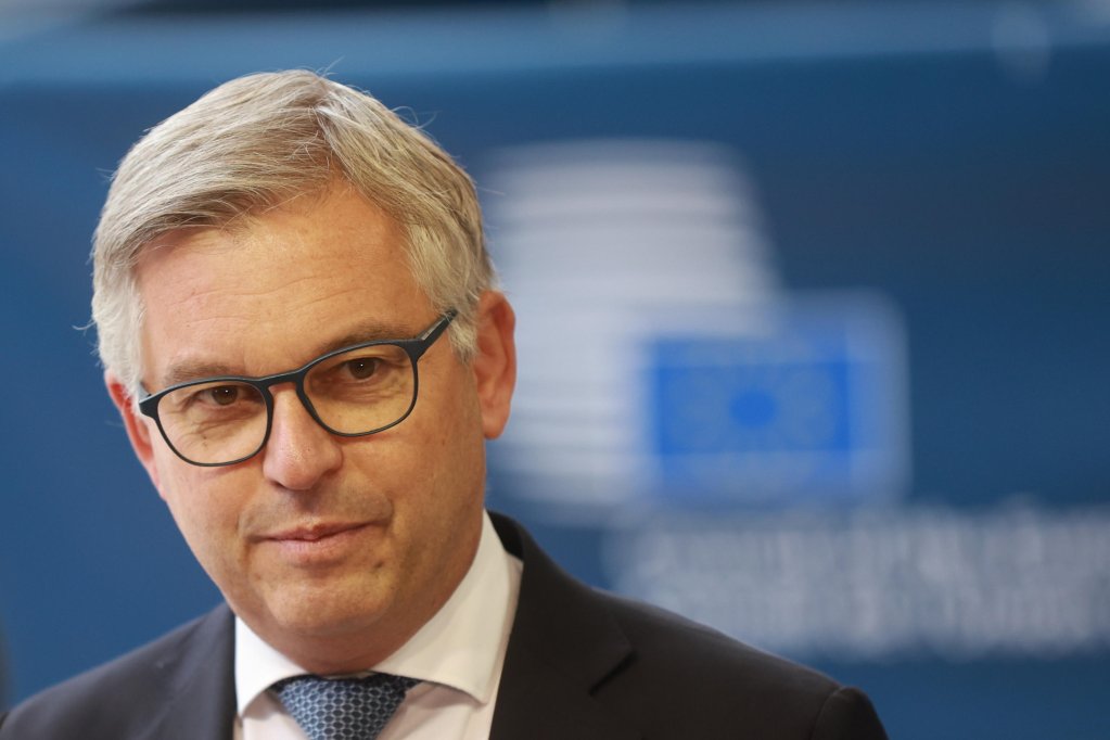 File photo: European Commissioner for Internal Affairs and Migration Magnus Brunner | Photo: Olivier Hoslet / EPA