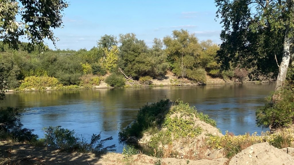 Le fleuve Evros est une frontière naturelle entre la Turquie et la Grèce. Crédit : InfoMigrants