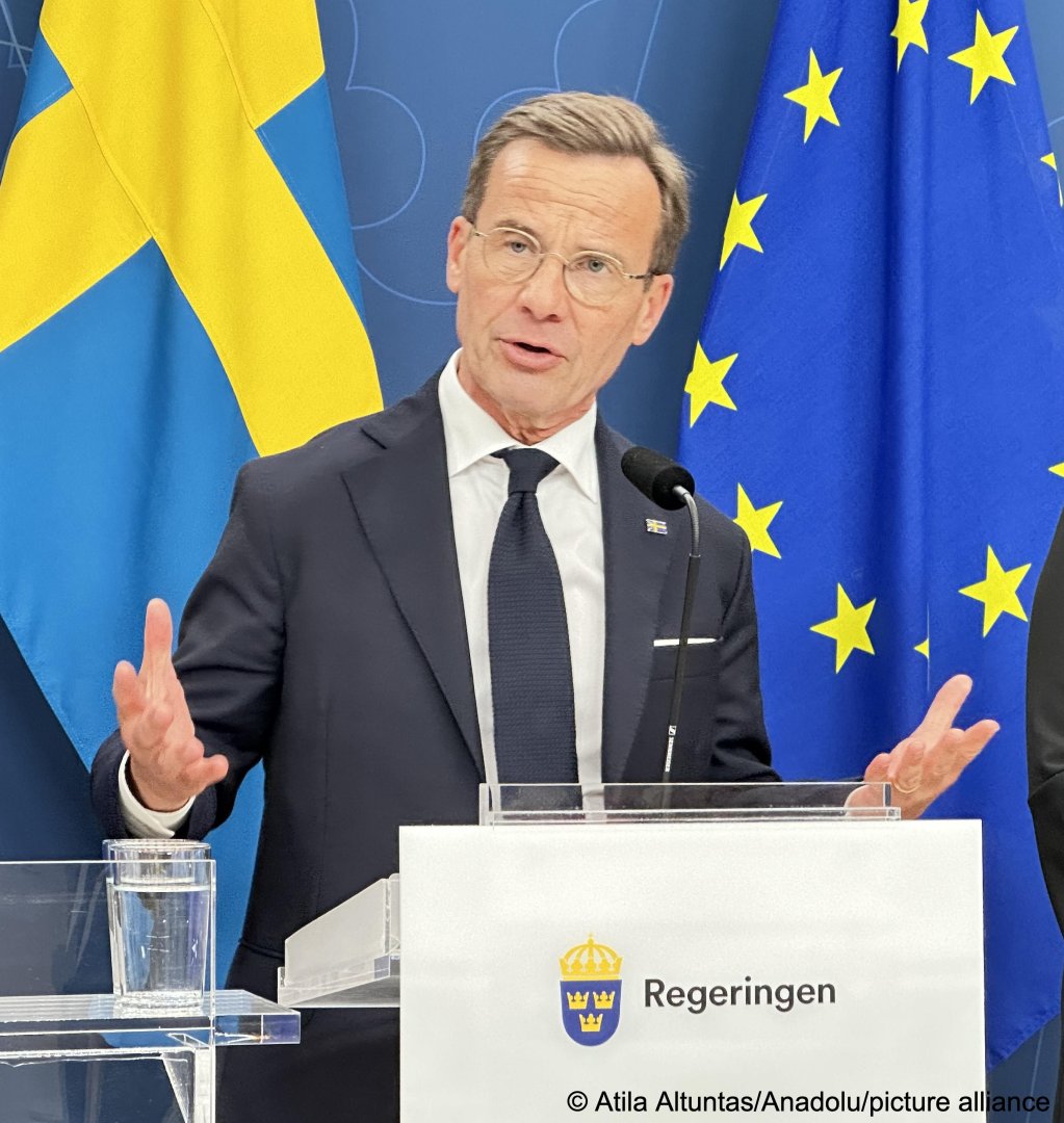 Swedish Prime Minister Ulf Kristersson is Conservative and presides over a coalition which includes the anti-migrant Sweden Democrats party. He is the latest in a line of Prime Ministers from all political colors who have attempted to get tougher on migration | Photo: Atila Altuntas/Anadolu/picture alliance
