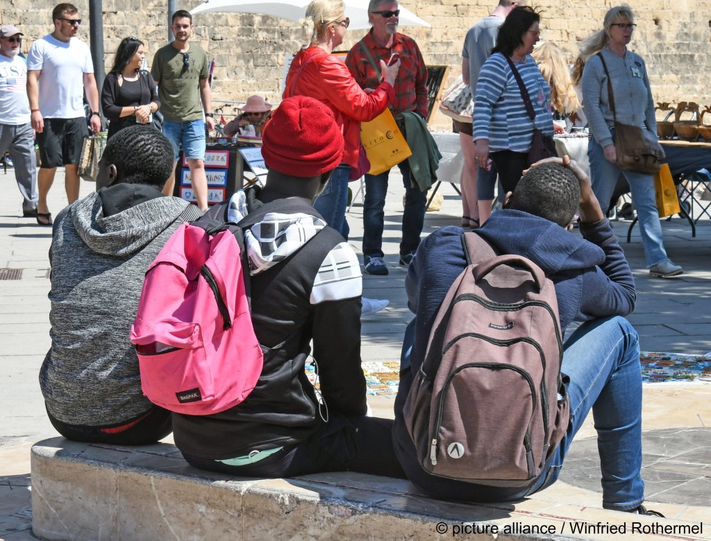 File photo: African migrants in Palma de Mallorca, Mallorca's capital in 2019 | Photo: Winfried Rothermel / picture alliance