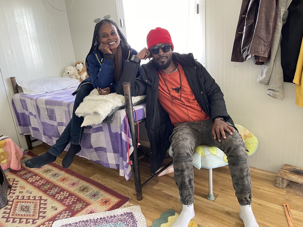 The two Sudanese hope to build a stable life in Greece: Photo: InfoMigrants