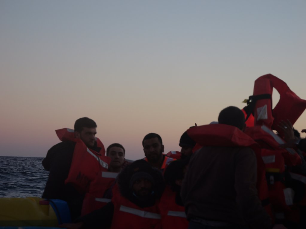 'In Syria, every smuggler, they say, don't worry,' Murad warned | Geo Barents MSF Central Mediterranean Sea rescue February 5, 2024 | Photo: Sou-Jie van Brunnersum