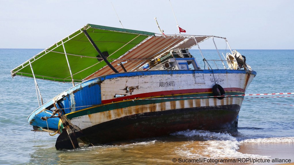 From file: A boat used by migrants who left from the coasts of Tunisia | Photo: Sucameli/Fotogramma/ROPI/picture alliance