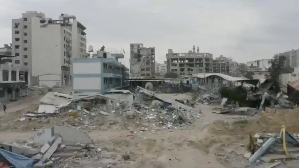 A United Nations Relief and Works Agency for Palestine Refugees in the Near East (UNRWA) school bombed by the Israeli army in Gaza City on February 19, 2024 | Photo: Reuters