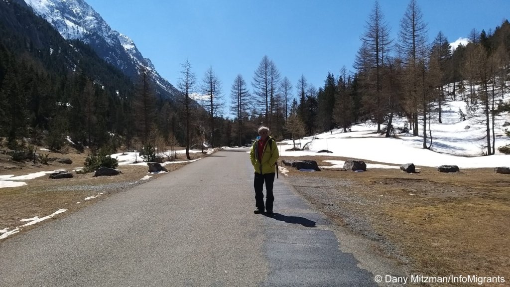 Jean-Gabriel Ravary is a mountain guide and resident of Névache who helps migrants | Photo: Dany Mitzman / InfoMigrants
