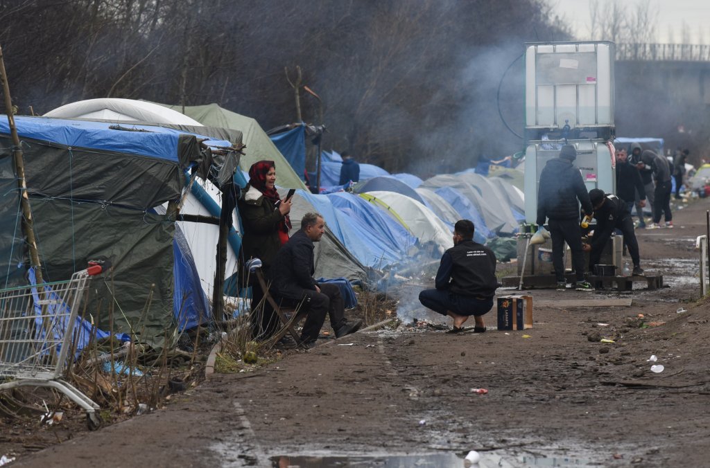 Entre 300 à 400 personnes vivent dans le campement de Grande-Synthe, près de Dunkerque, en attendant de pouvoir passer au Royaume-Uni. Image d'archives. Crédit : Mehdi Chebil pour InfoMigrants