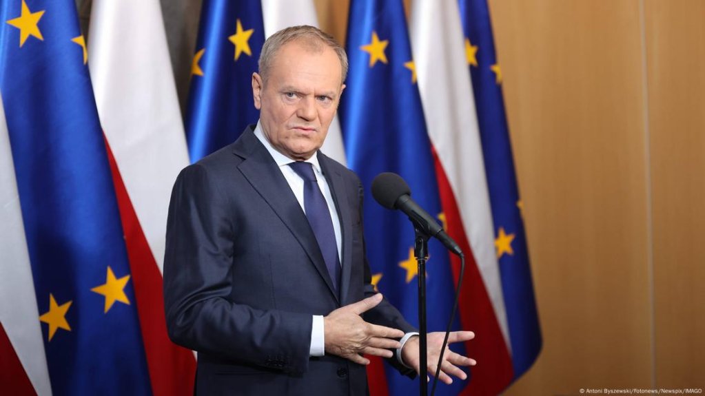 'We are dealing with a new form of migration where authoritarian regimes are organizing human smuggling on a large scale,' said Polish Prime Minister Donald Tusk last year | Photo: Antoni Byszewski/Fotonews/Newspix/IMAGO