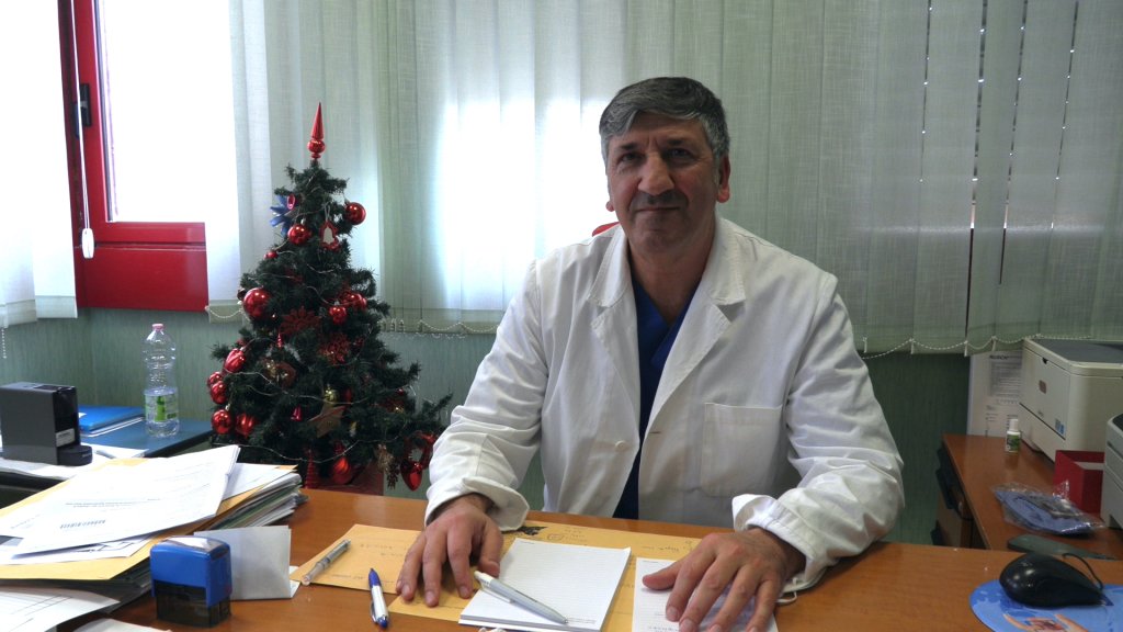 Dr Savino Borraccino, head of Anaesthesia and Intensive care at Cannizzaro Hospital, Catania, Sicily described Secka's gesture as 'an act of love' | Photo: Alessandro Puglia / InfoMigrants