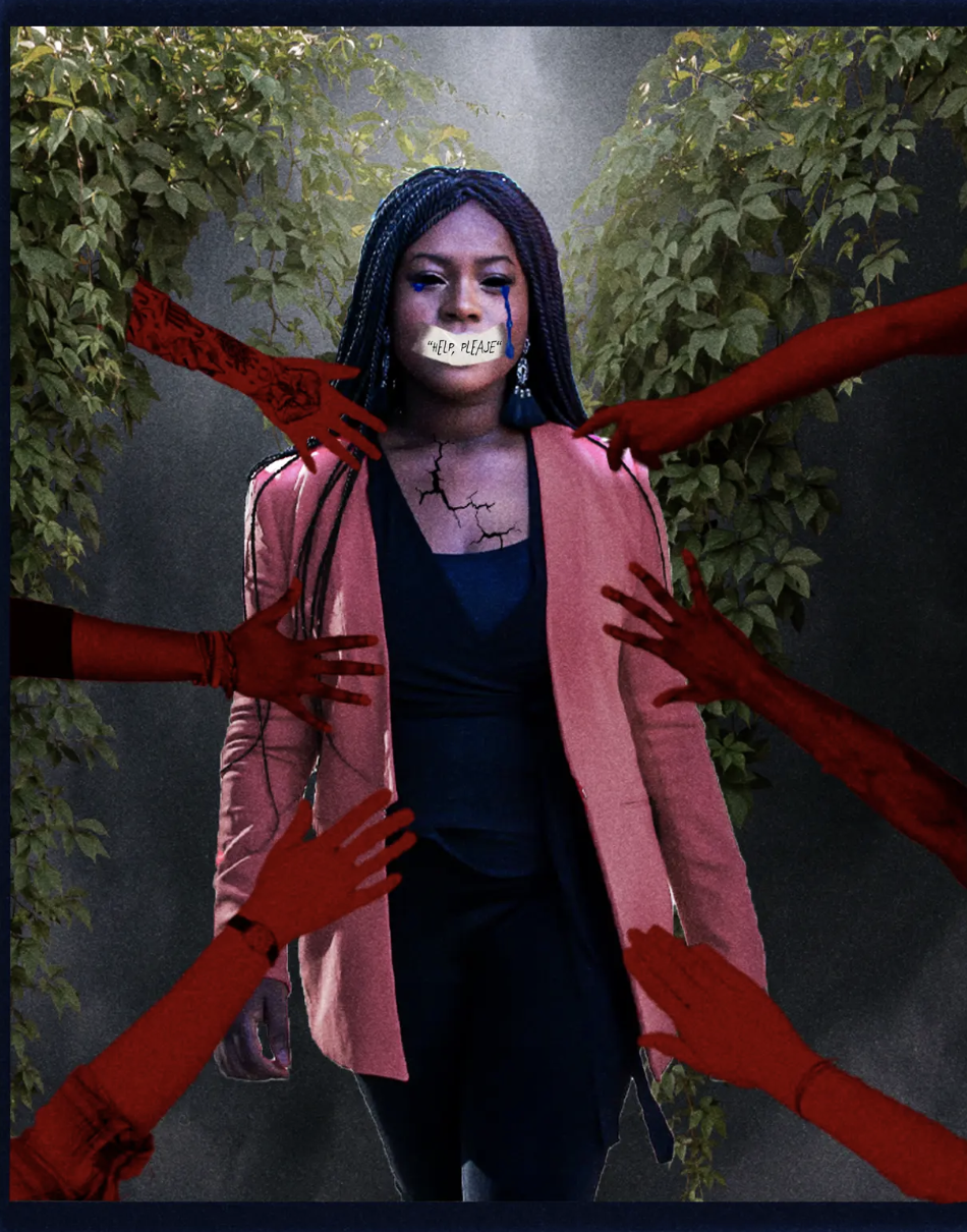Visa system forces care workers to stay silent on rape and abuse | Photo: illustration: Aba Marful (Morganite) | Screenshot from The Bureau of Investigative Journalism
