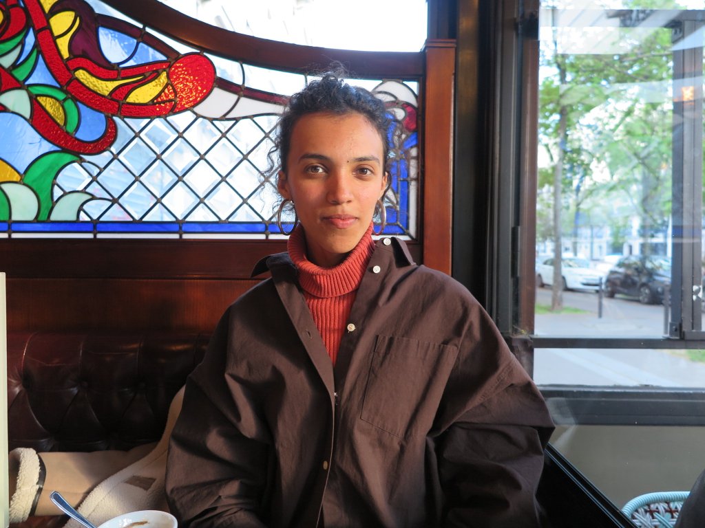 Olivia Himmer in Paris on April 13, 2026 | Photo: InfoMigrants