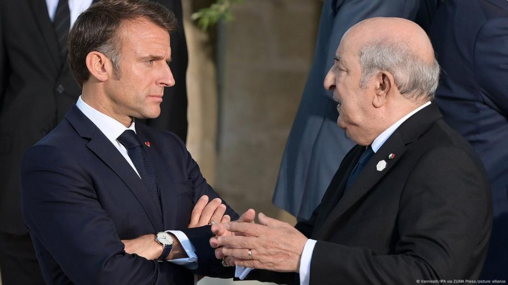 French President Emmanuel Macron and Algerian President Abdelmadjid Tebboune met in Algiers in August 2022 - but ties between the two nations remain frosty | Photo: Ludovic Marin/AFP/Getty Images