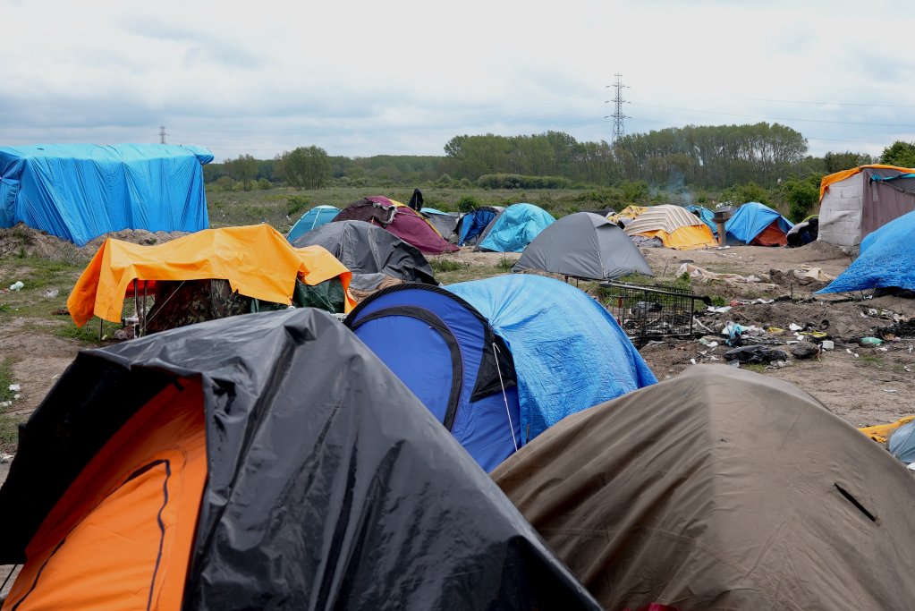 A migrant camp on Loon-Plage in northern France, in May 2024 | Photo: InfoMigrants