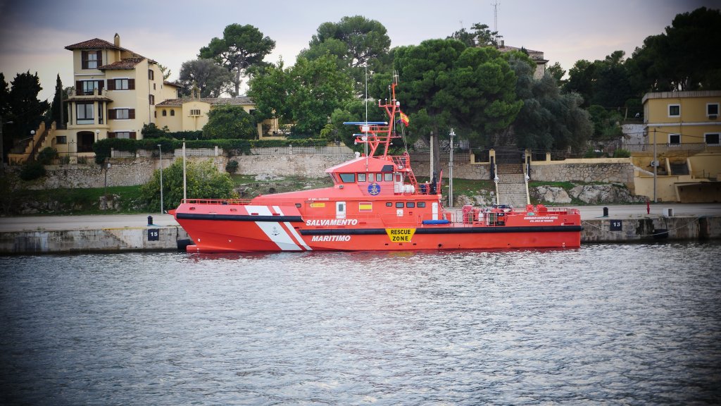 The Salvamento Maritimo ship in Palma, Balearic Islands, on October 15th, 2025 | Photo: Romain Philips / InfoMigrants