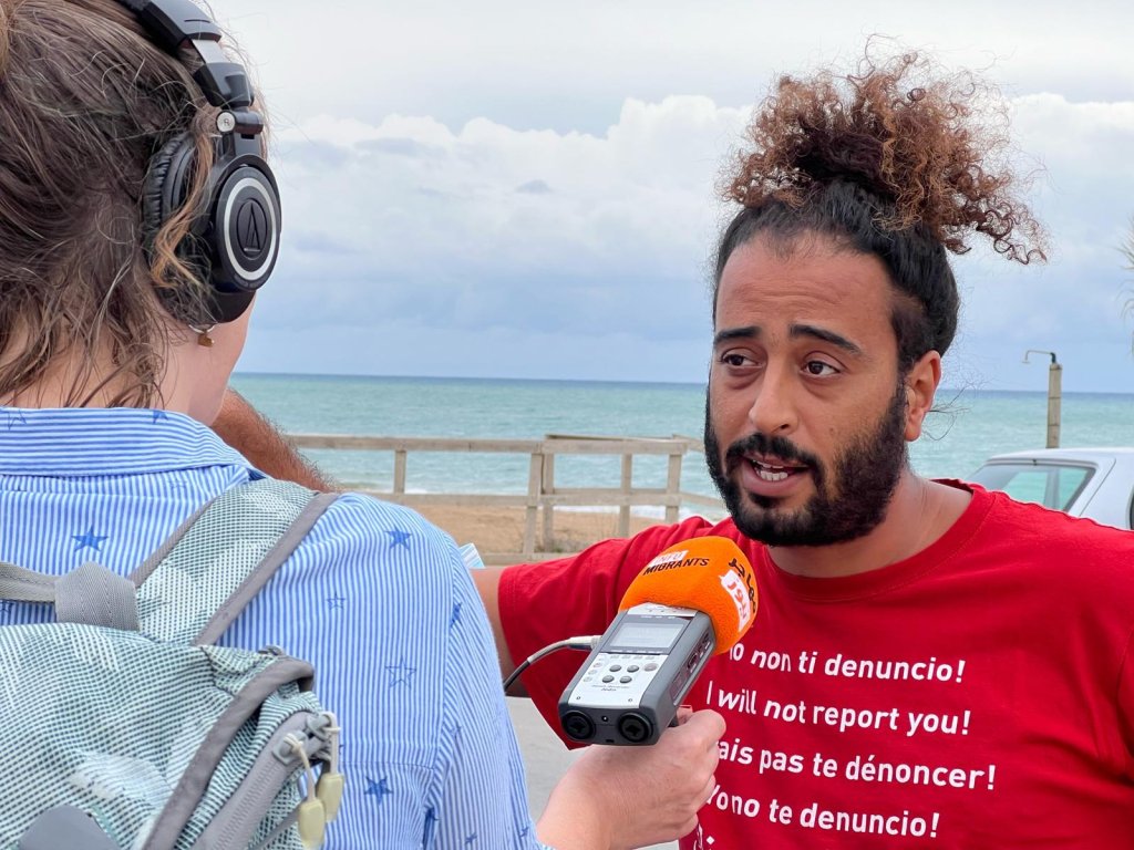 Ahmed, project coordinator for Emergency in southern Sicily | Photo: Arafatul Islam / InfoMigrants