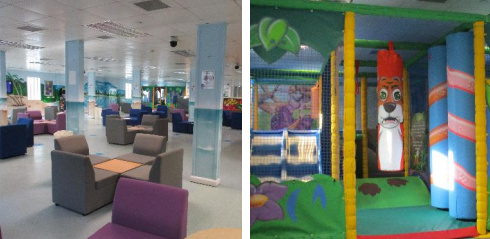 Facilities in the visitor's area were praised by inspectors | Photo: HM Prisons Inspectorate