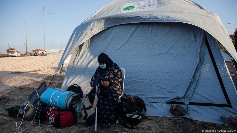 Many refugees are scared of being infected with COVID-19 | Photo: Marianna Karakoulaki
