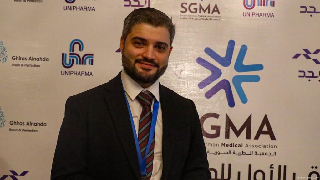 The Syrian health system is in a shocking state, Syrian doctor Mustafa Fahham told DW during the SGMA meeting in Damascus | Photo: Omar Albam / DW