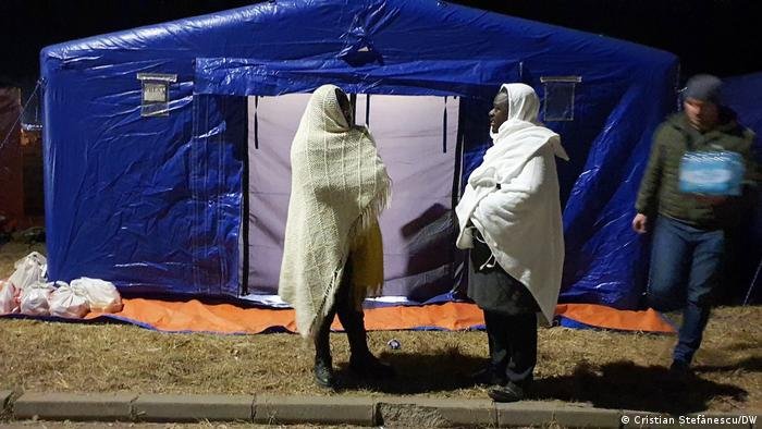 Many Africans who fled Ukraine now live in refugee camps across various European cities | Photo: Cristian Stefanescu/DW