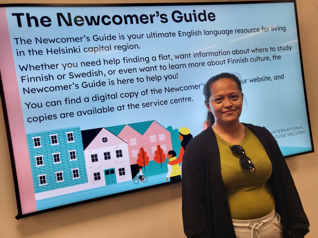 This Philippina came to the IHH to take her Finnish husband’s last name | Photo: Ben Bathke/InfoMigrants