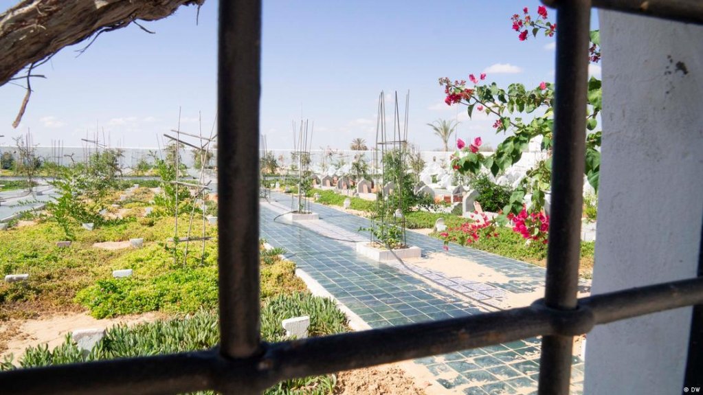 The 'Garden of Africa' cemetery was so unidentified drowning victims could be buried with dignity | Photo: DW