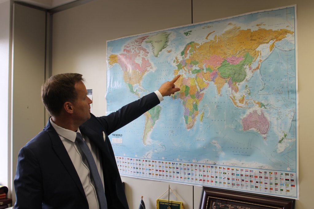 Xavier Delrieu, Head of the Office for the Fight against Illicit Trafficking of Migrants. Photo: Louis Chahuneau/InfoMigrants