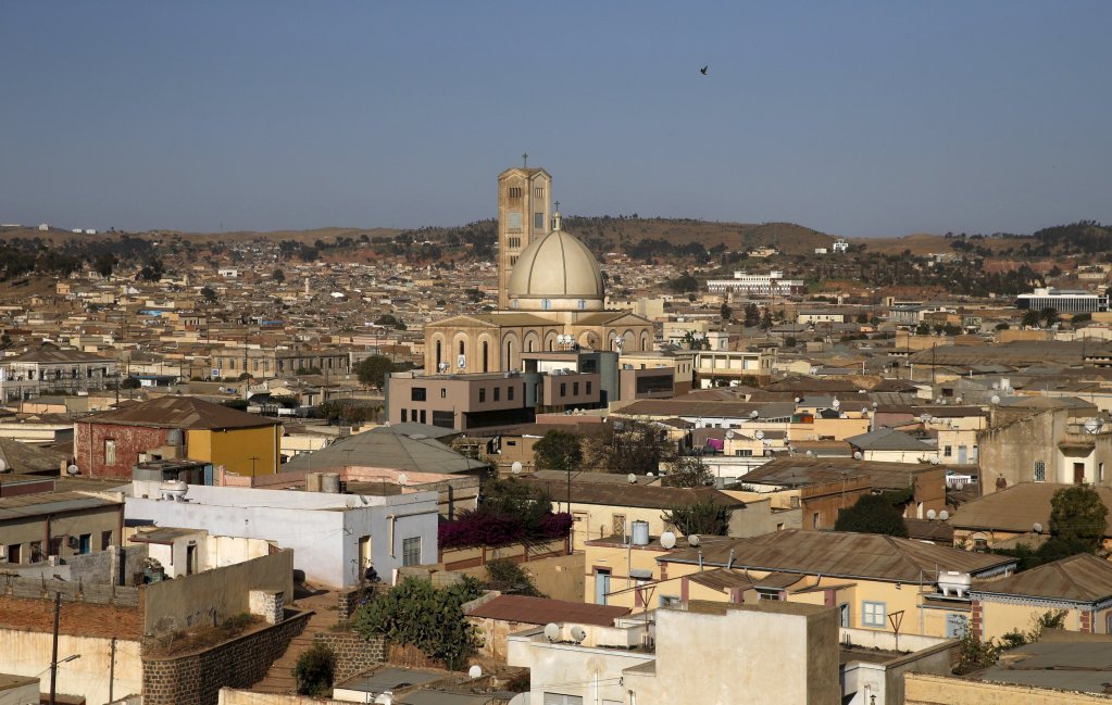 Aerial view of Asmara, Eritrea's capital | Photo: Thomas Mukoya / Reuters
