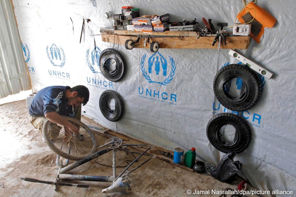 Around the globe, major funding cuts from the US and other Western nations mean that UNHCR is able to do much less than what people require | Photo: EPA/JAMAL NASRALLAH