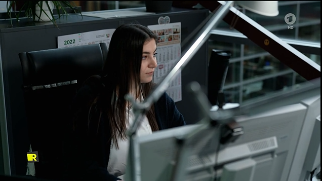 Maria Samouel is one of the few refugee women to have taken advantage of training opportunities offered by Joblinge in Essen | Source: Screenshot Report Mainz, ARD Television