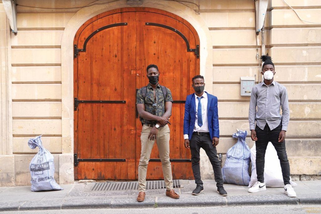 The three men say that in hindsight, they regret coming to Europe | Photo: Jelka Kretzschmar/Free Elhiblu3 Campaign