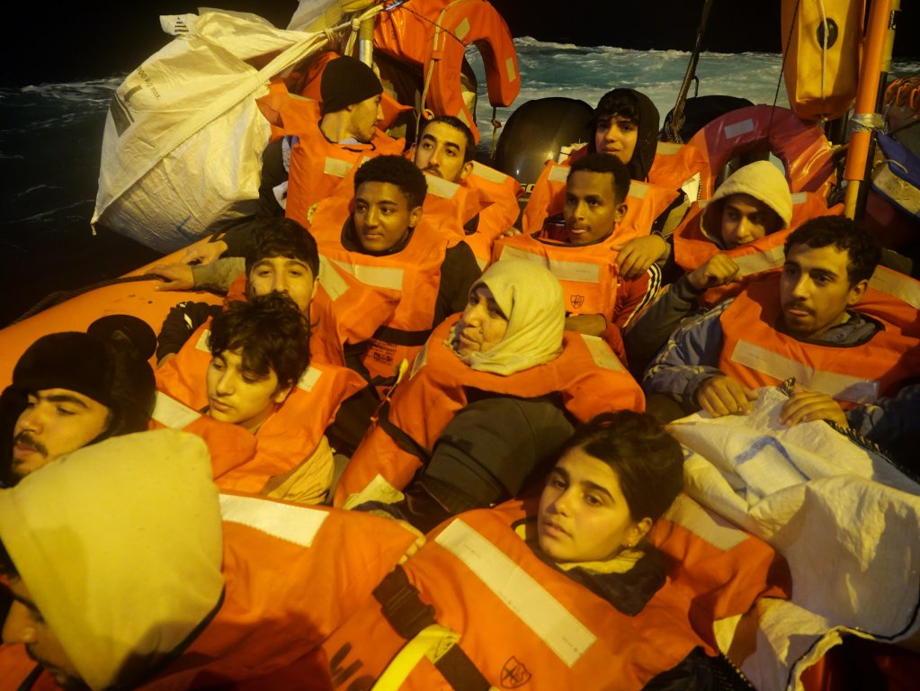 Many migrants who crossed the Central Mediterranean Sea in the hopes of finding safety in Europe recount stories of financial exploitation in Libya, February 5, 2024| Photo: Sou-Jie van Brunnersum 