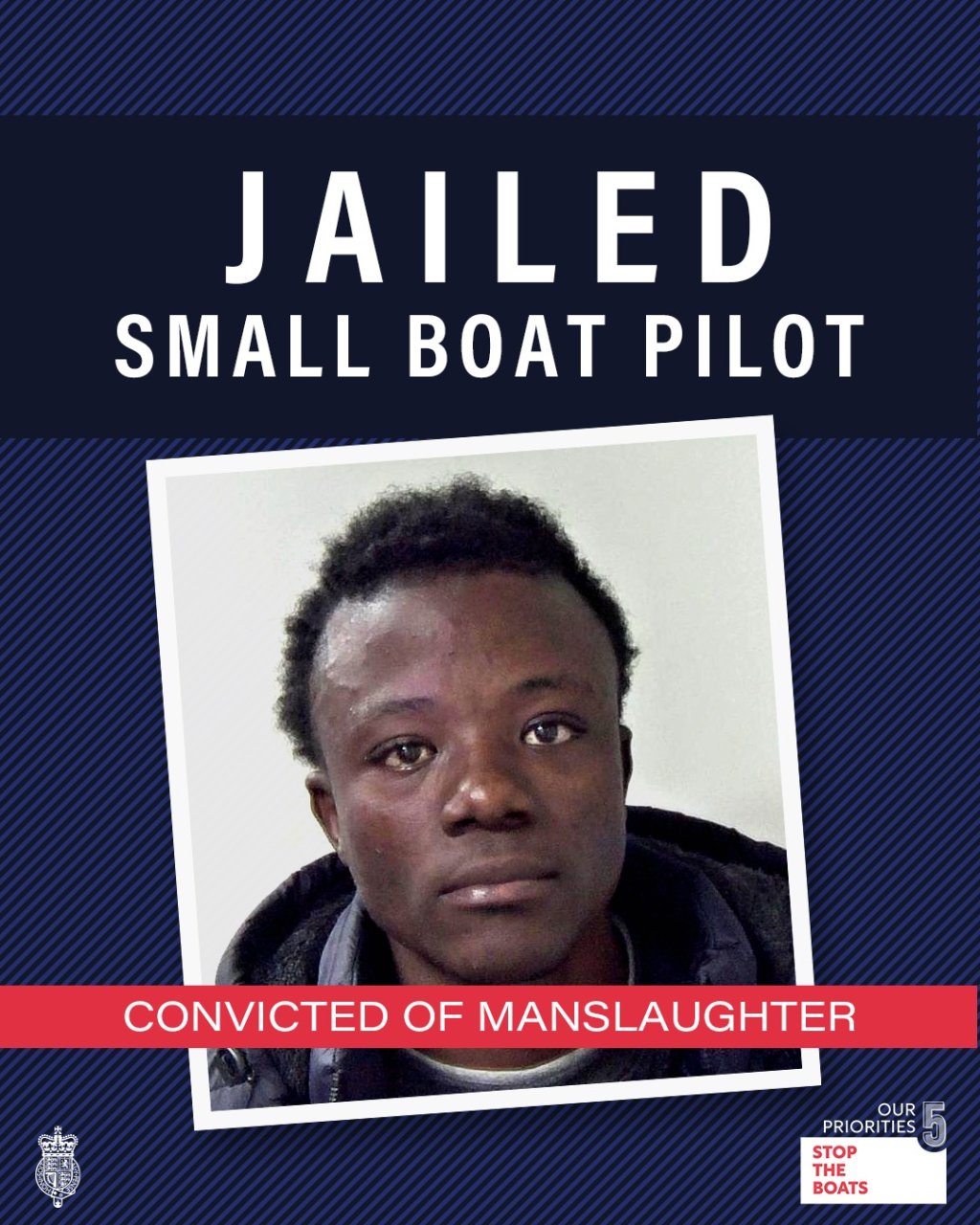 Image from a post on X by the UK government, published February 23, 2024