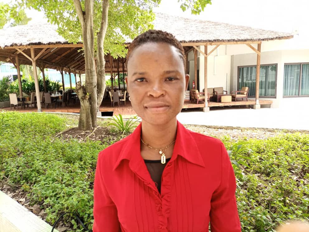 Hortense Akoué Akoua a passé un peu plus d'un an en Tunisie avant de rentrer en Côte d'Ivoire. Crédit : DR