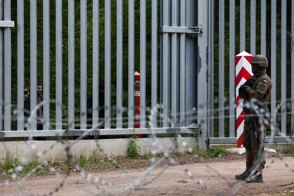 The border between Poland and Belarus, June 3, 2024 | Photo: Reuters