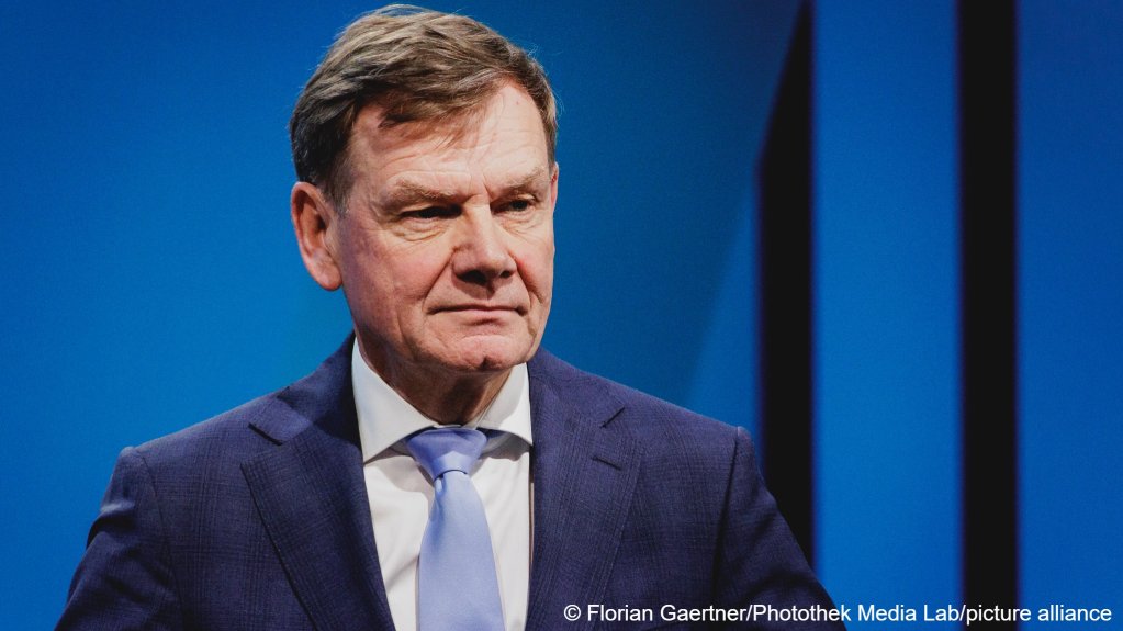 File photo: German politician Johann Wadephul of the CDU party, photographed on April 28, 2025