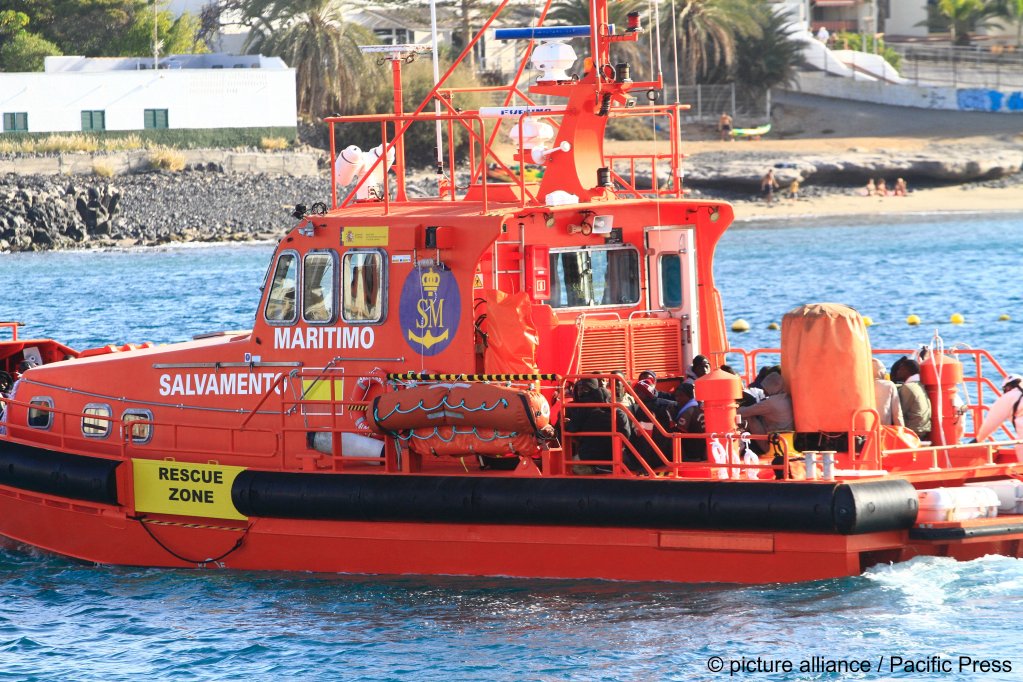 Spain’s state maritime rescue service in the Canary Islands | Photo: picture alliance / Mercedes Menendez / Pacific Press