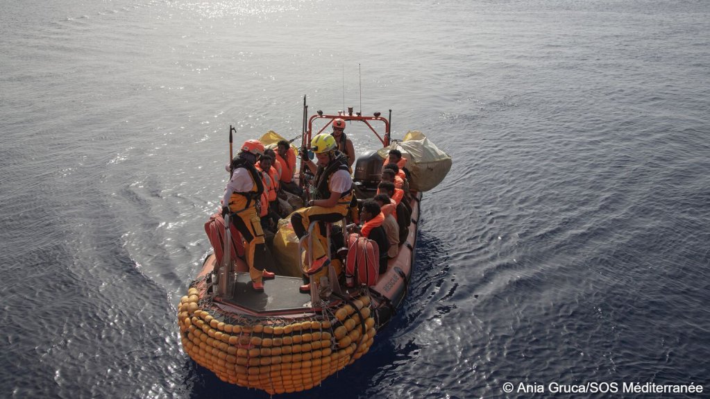 All the migrants were brought safely on board the Ocean Viking | Photo: Ania Gruca / SOS Mediterranée
