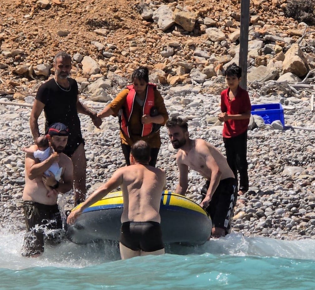 Photo from Facebook account of Maria Kamma, mayor of Tilos, Greece, posted August 18, 2024 | Source: Facebook