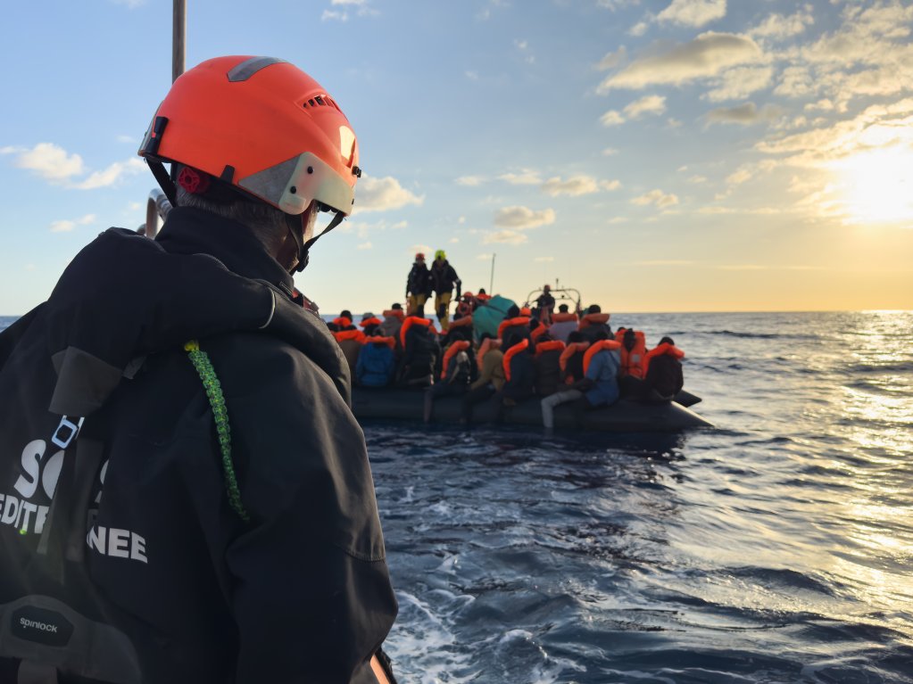 File photo: Organizations like SOS Mediterranée that operate Ocean Viking have said that Italy's migration decrees make their work more difficult, increasing costs and dangers | Photo: Morgane Lescot/SOS Méditerranée