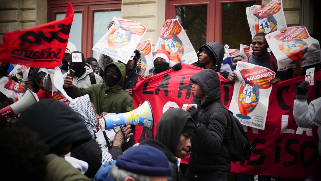 File photo: A demonstration for undocumented immigrants in Paris, December 2024 | Photo: Romain Philips/RFI