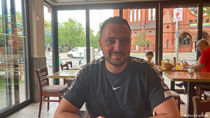 Obada Hijjo is a policeman from Palestine | Photo: Ben Knight / DW