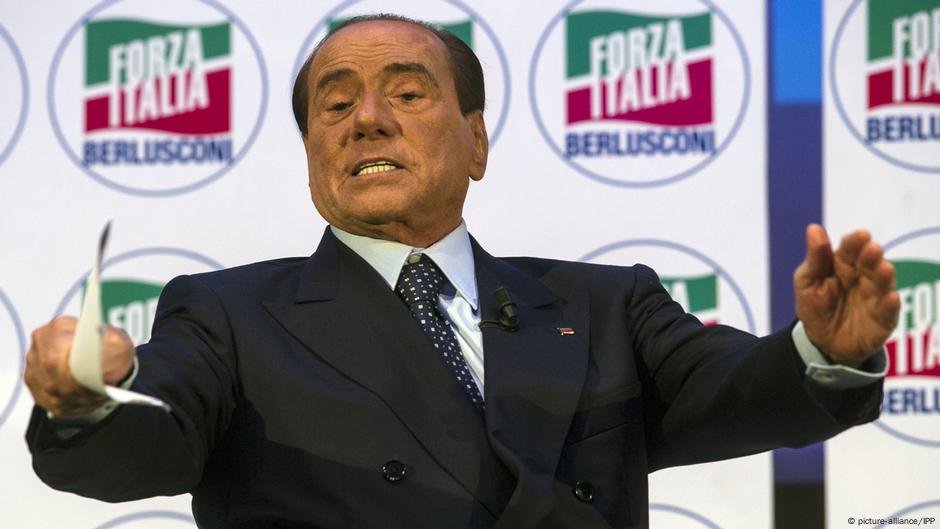 File photo: Former Italian Prime Minister Silvio Berlusconi was seen as benefitting too much from weakening Italy's prosecutors | Photo: picture-alliance/IPP